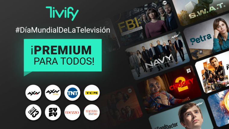 Servicio de IPTV Premium con 6 Mil Canales de TV. ¡Promo 2x3!