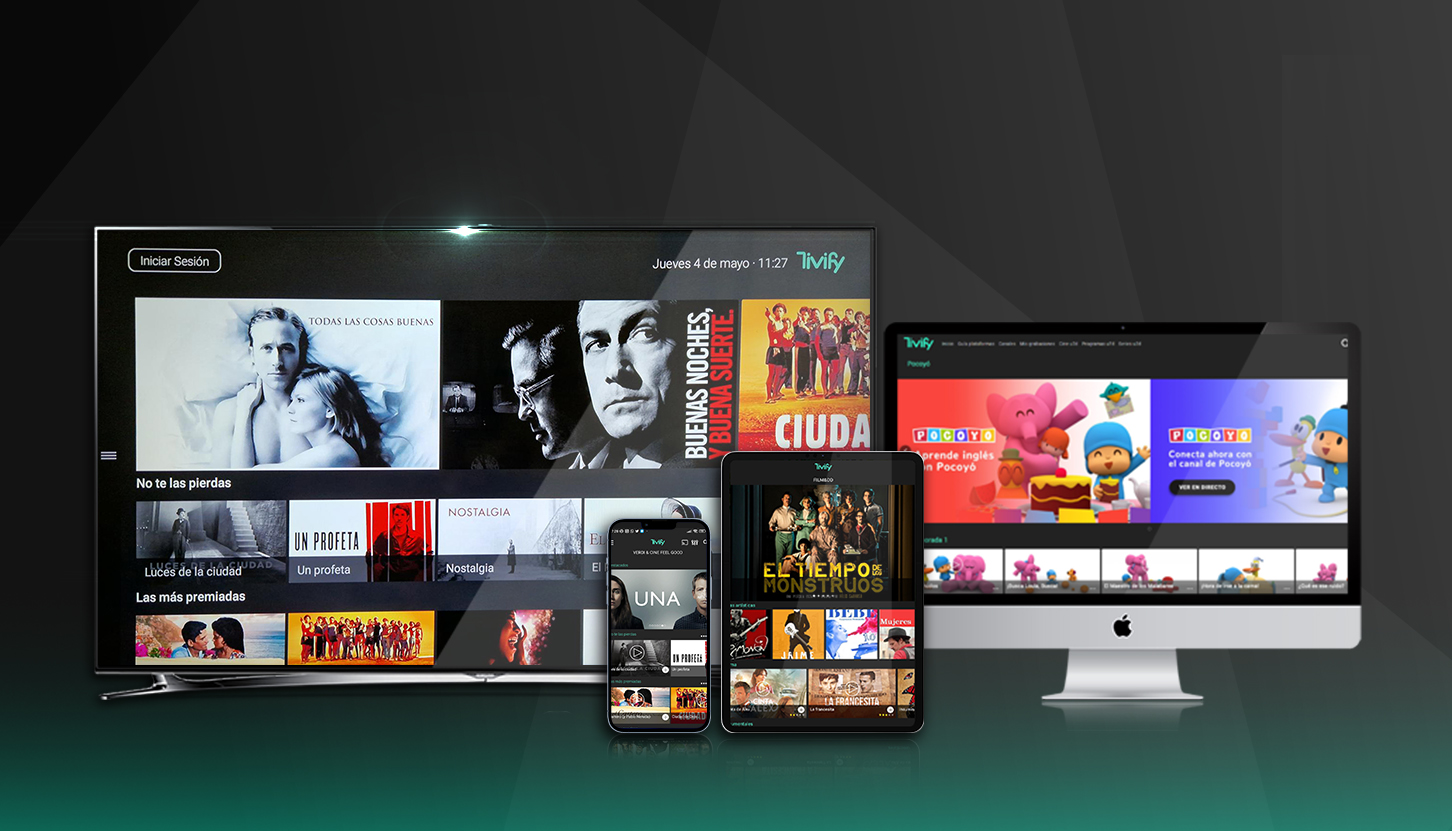 Tivify incorpora los canales de Mediaset España para su distribución con  funcionalidades avanzadas - TVUP - La plataforma de televisión para  operadoras PayTV virtuales